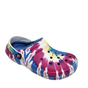 Crocs Classic Lined Tie Dye Clog Women's Size 7 Men's Size 5